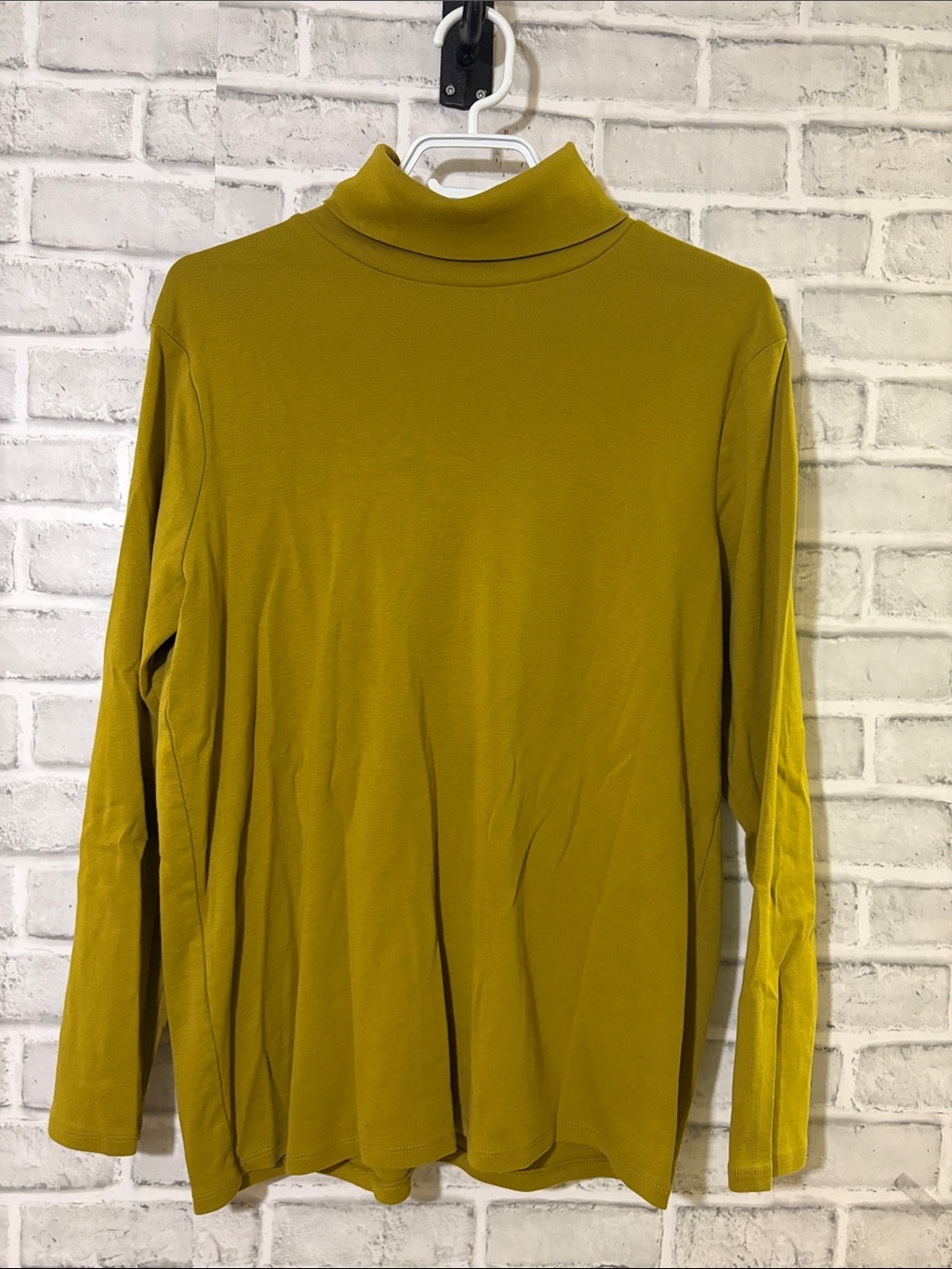 Joe Fresh Men's Mustard Turtleneck long sleeve Sweater size 1X